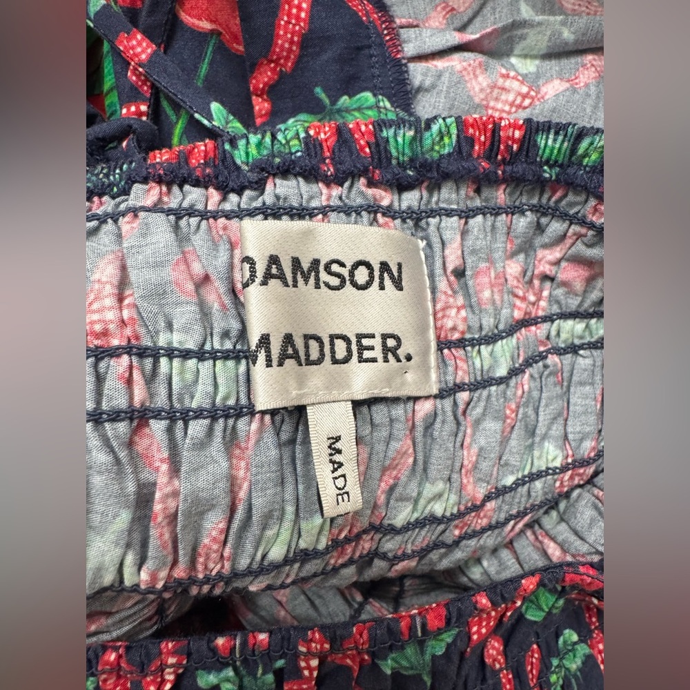 NWOT Damson Madder Allegra Puff Sleeve Blouse | Statement Top - Picture 5 of 5